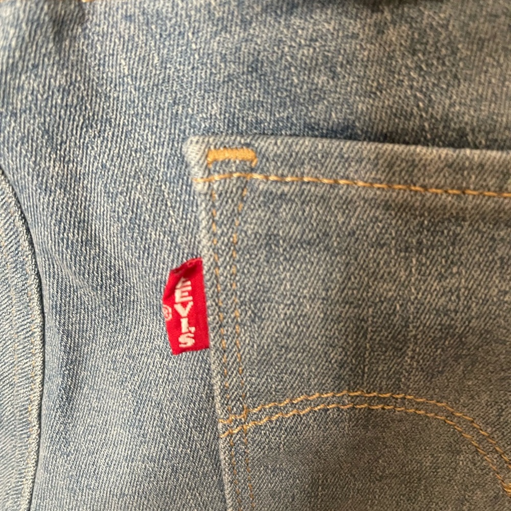 Patchwork Levi’s Sz 32 - image 4